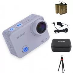 Набор для блогера 12 в 1: экшн-камера AIRON ProCam 7 Touch  с аксессуарами (4822356754787)