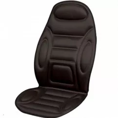 Накидка на сиденье с подогревом черная LAVITA LA 140402 ВК