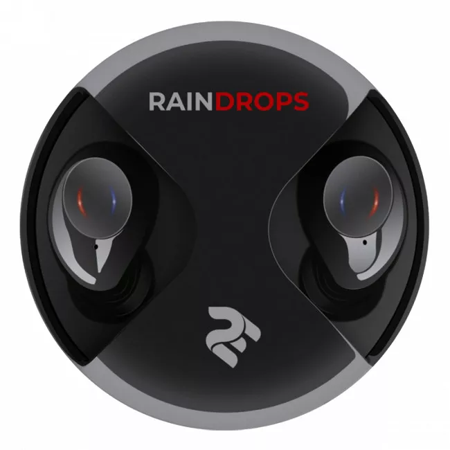 Навушники 2E RainDrops True Wireless Waterproof Mic Black (2E-EBTWRDBK)