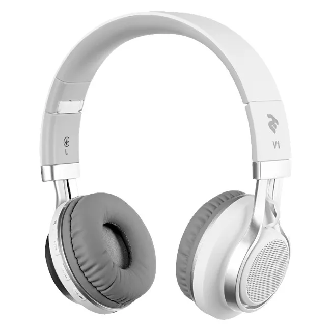 Навушники 2E V1 ComboWay ExtraBass Wireless Over-Ear Headset White (2E-OEV1WWT)
