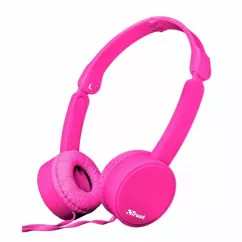 Наушники TRUST Nano Foldable Headphones Pink (23102)