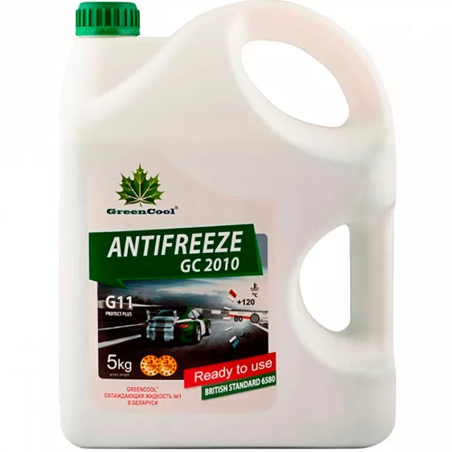Антифриз Green Cool GC2010 G11 -40°C зеленый 5л (791661)