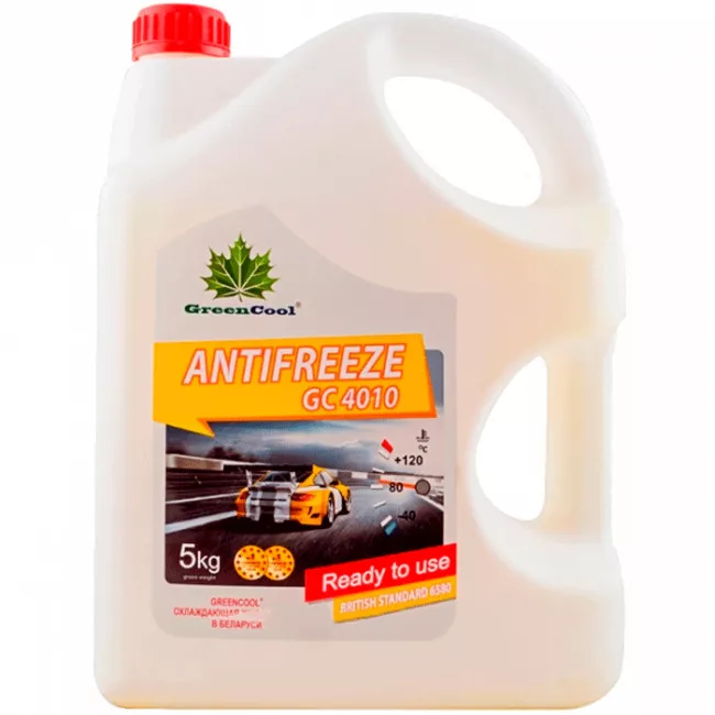Антифриз Green Cool GC4010 G12 -40°C желтый 5л (752170) Антифриз Green Cool GC4010 G12 -40°C желтый 5л (752170)