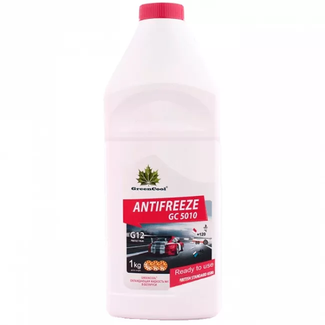 Антифриз Green Cool GC5010 G12 -40°C красный 1кг (791975)