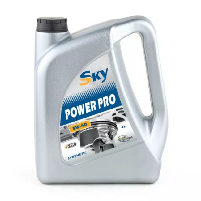 Моторна олива SKY Power Pro 5W-40 4л Моторна олива SKY Power Pro 5W-40 4л