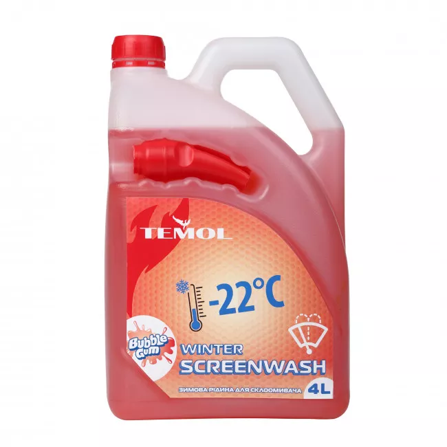Омыватель стекла Temol Winter Screenwash -22°C 4л (2f828fc7f643-1)