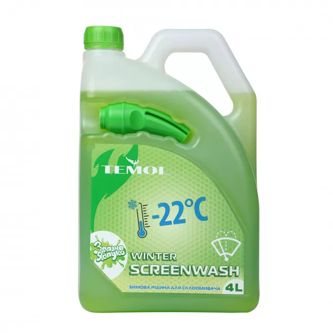 Омыватель стекла Temol Winter Screenwash -22°C 4л (2f828fc7f643-1-1)