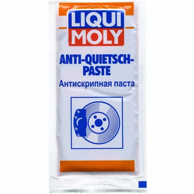 Смазка суппортов Liqui Moly Anti-Quietsch-Paste 10мл (7656)