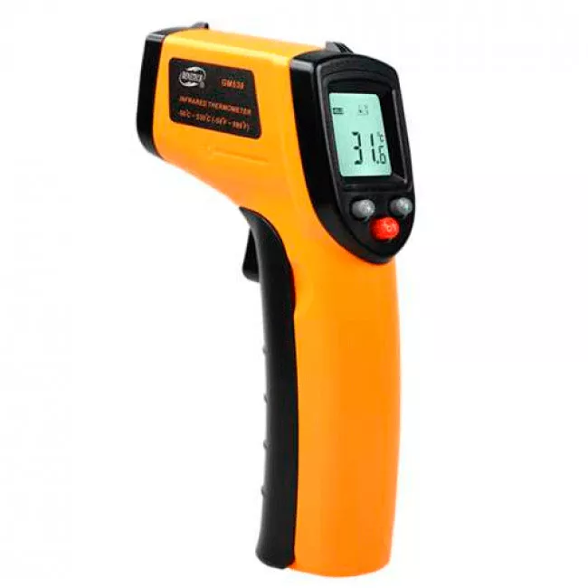 Пирометр инфракрасный бесконтактный BENETECH -50~530℃ (GM530) Пирометр инфракрасный бесконтактный BENETECH -50~530℃ (GM530)