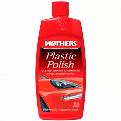 Полироль для фар и пластика MOTHERS Plastic Polish (США) 236 мл (MS06208)