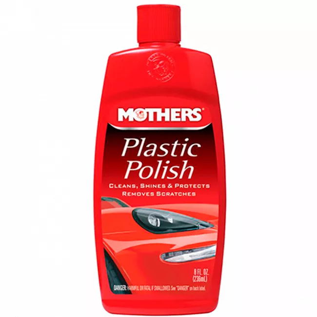 Поліроль для фар і пластику Mothers Plastic Polish (США) 236 мл