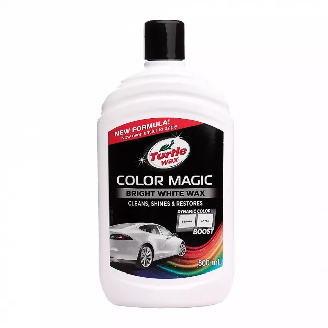 Поліроль для кузова TURTLE WAX Color Magic білий 500мл (52712/FG8314) Поліроль для кузова TURTLE WAX Color Magic білий 500мл (52712/FG8314)