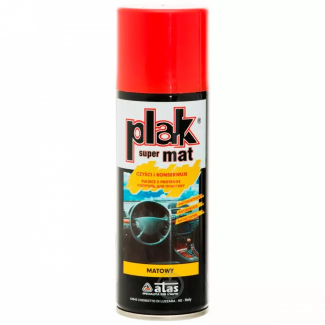 Поліроль для пластику PLAK SUPERMAT полуниця 200 мл (001856)