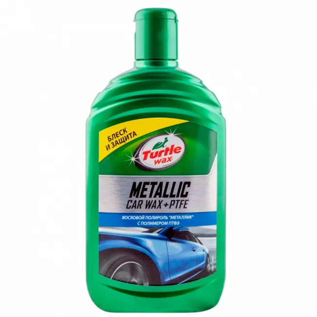 Поліроль TURTLE WAX для покриття металік + PTFE (з тефлоном) (52889) Поліроль TURTLE WAX для покриття металік + PTFE (з тефлоном) (52889)