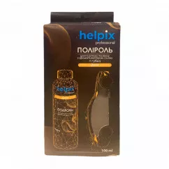 Полироль HELPIX Professional для пластика + губка новое авто 100 мл (804078)