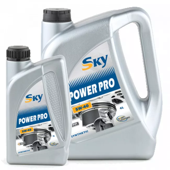 Промонабор SKY Power Pro 5W-40 (4+1)л АКЦИЯ Промонабор SKY Power Pro 5W-40 (4+1)л АКЦИЯ