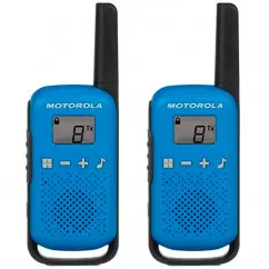Рация Motorola Talkabout T42 TWIN PACK, синяя (23-1015_blue)