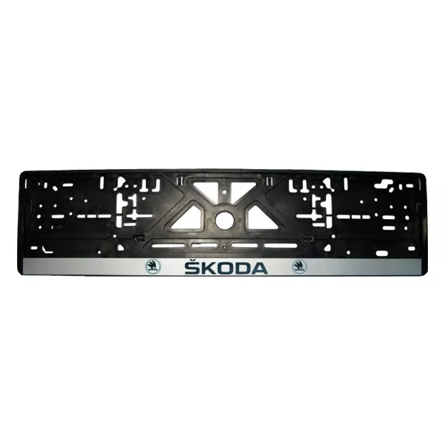 Рамка номерного знаку Skoda 1шт (50509) (349010)