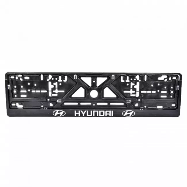 Рамка під номерний знак (рельєфна) Hyundai (9212017)
