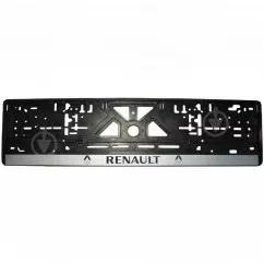 Рамка під номерний знак (рельєфна) Renault (205019)