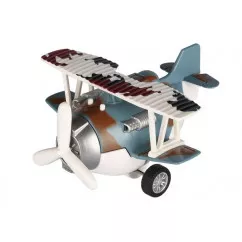 Самолет металический инерционный Same Toy Aircraft синий (SY8016AUt-4)