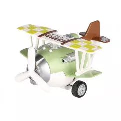 Літак металевий інерційний Same Toy Aircraft зелений (SY8016AUt-2)