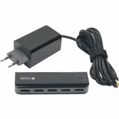 Мережевий зарядний пристрій POWER PLANT UB-860 5xUSB: 220V, 7.2 A SC230051