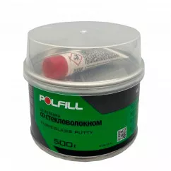 Шпаклівка Polfill зі скловолокном 0,5 кг (431147)