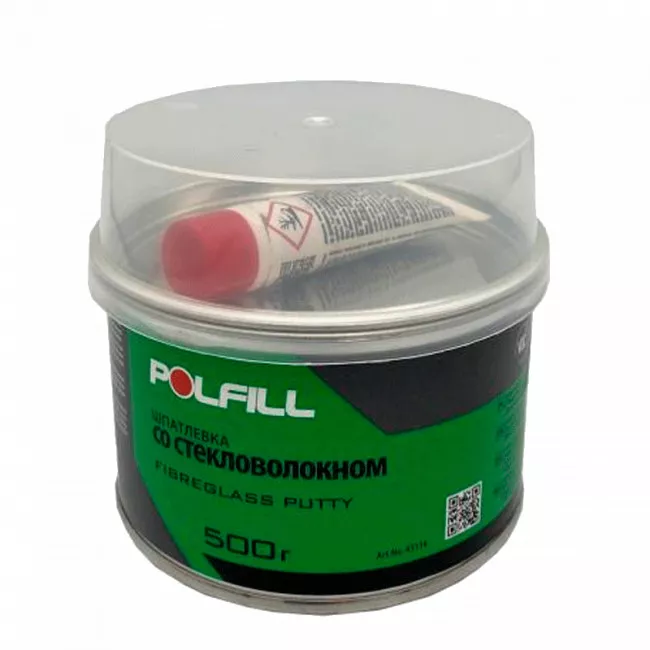Шпаклівка Polfill зі скловолокном 0,5 кг (431147) Шпаклівка Polfill зі скловолокном 0,5 кг (431147)