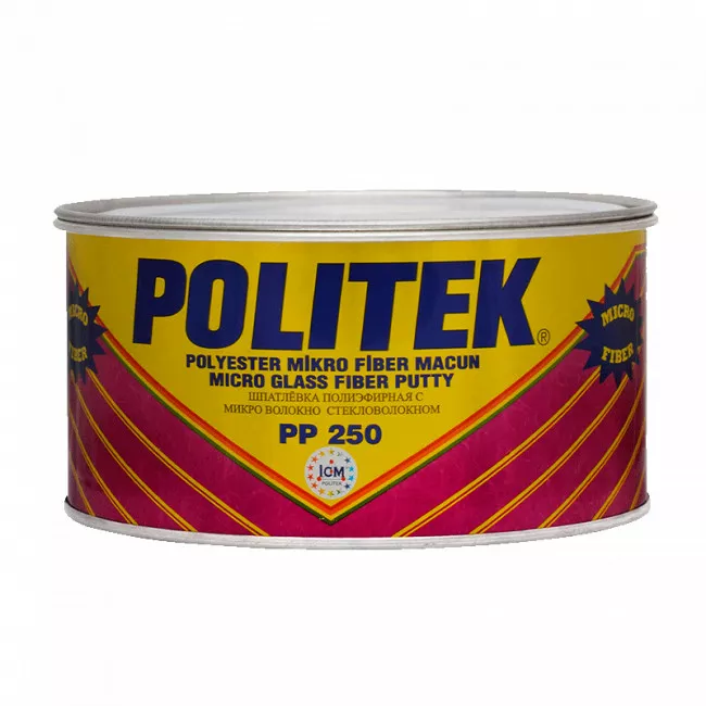 Шпатлевка полиэфирная POLITEK MICRO FIBER PP250 0.5 кг (94818)(246476) Шпатлевка полиэфирная POLITEK MICRO FIBER PP250 0.5 кг (94818)(246476)