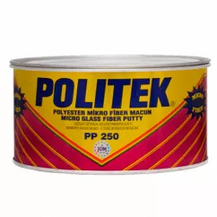 Шпаклівка поліефірна POLITEK MICRO FIBER PP250 1кг (94819)(246483)