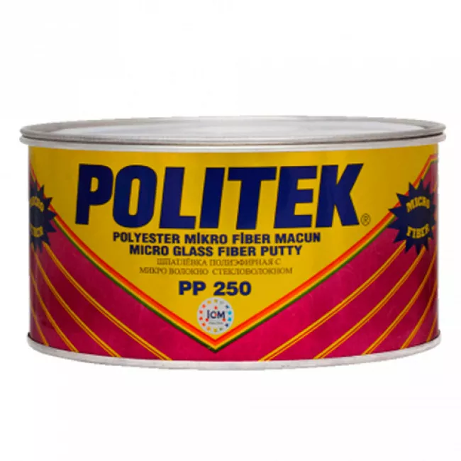 Шпатлевка полиэфирная POLITEK MICRO FIBER PP250 1кг (94819)(246483)