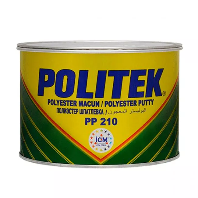 Шпатлевка полиэфирная POLITEK PP210 желтая 1 кг (94498) (245882) Шпатлевка полиэфирная POLITEK PP210 желтая 1 кг (94498) (245882)