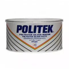 Шпаклівка поліефірна POLITEK PP280 срібна 2кг (94503)(246520)