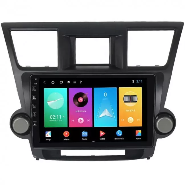 Штатна автомагнітола Barracuda для Toyota Highlander 2 XU40 2007-2013 (0123-71)