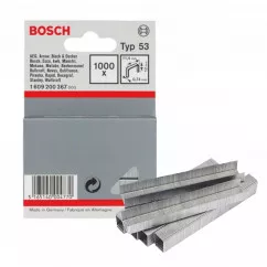 Скобы для степлера Bosch тип 53 12 мм 1000 шт (1609200367)