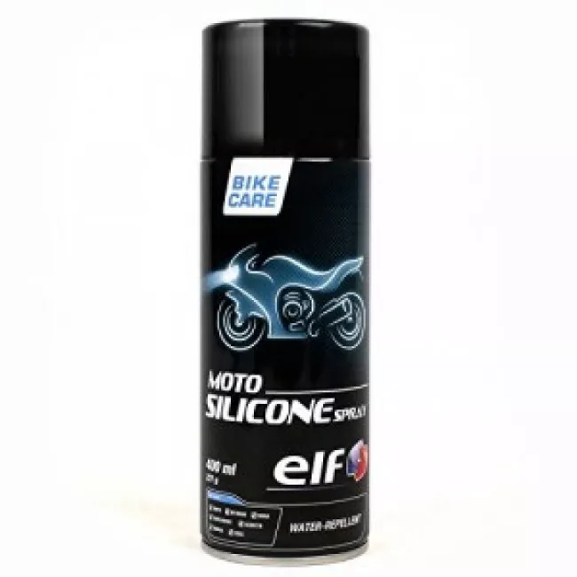 Спрей для ухода за мотоциклом ELF MOTO SPRAY SILICONE 0,4 л (199406)