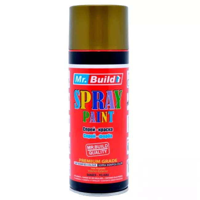 Спрей фарба №17 Ral Mr. Build 1036 золото 400 мл (712687)