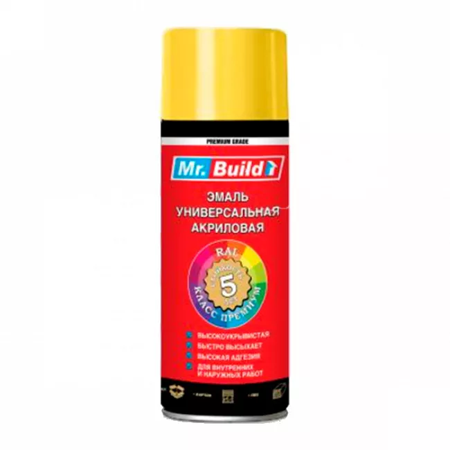 Спрей краска №37/1 Ral 1035 Mr. Build св-золото 400 мл (719747)