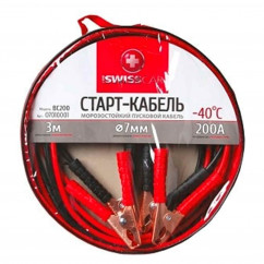 Старт-кабель PROSWISSCAR 200А 3 м в сумке BC-200 (000179)