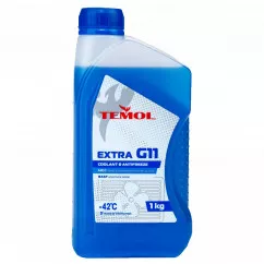 Антифриз Temol Extra G11 -40°C синий 1л (2f828fc7f643-2)