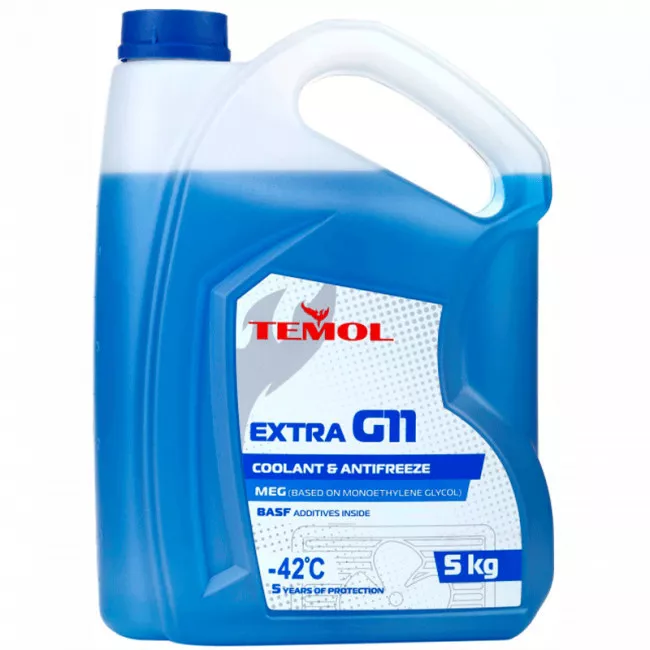 Антифриз Temol Extra G11 -40°C синий 5л (2f828fc7f643)
