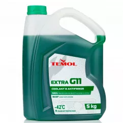 Антифриз Temol Extra G11 -40°C зеленый 5л (547fe4cc5030)