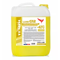 Антифриз Temol Luxe G12 -40°C желтый 10л
