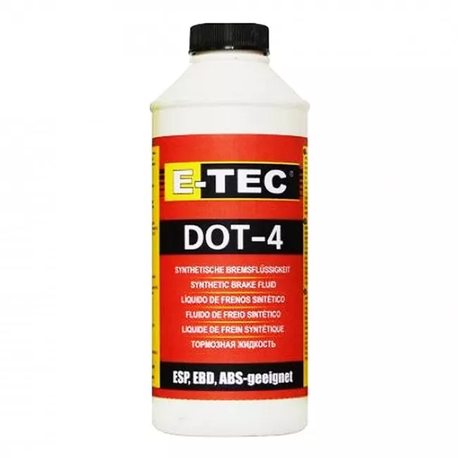 Гальмівна рідина E-TEC ДОТ-4 п/е 0,5л (2689)