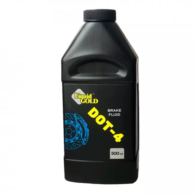 Гальмівна рідина Liquid Gold DOT-4 0,5 л Гальмівна рідина Liquid Gold DOT-4 0,5 л