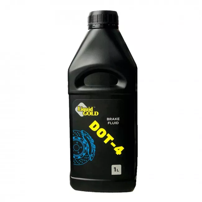 Гальмівна рідина LIQUID GOLD DOT-4 1л