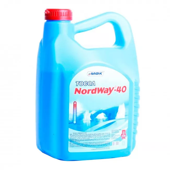 Тосол МФК NordWay Elite Strong Winter G11 -30°С синій 5л (30817)