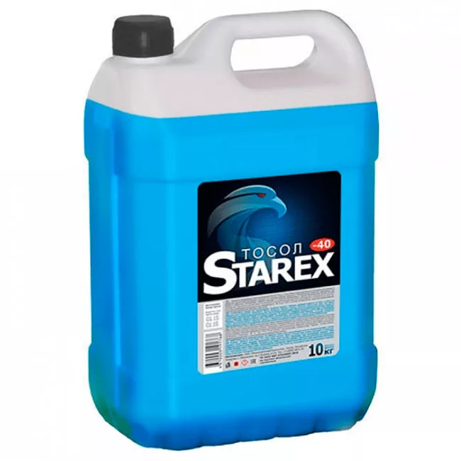 Тосол Starex ПЕ G11 -40°C синій 10л (700633) (28633) Тосол Starex ПЕ G11 -40°C синій 10л (700633) (28633)
