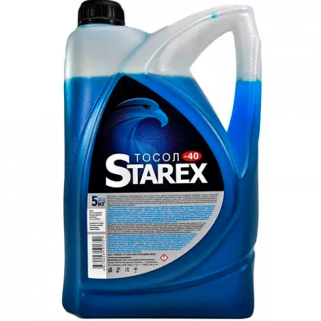 Тосол Starex ПЕ G11 -40°C синій 5л (700632) (28632) Тосол Starex ПЕ G11 -40°C синій 5л (700632) (28632)